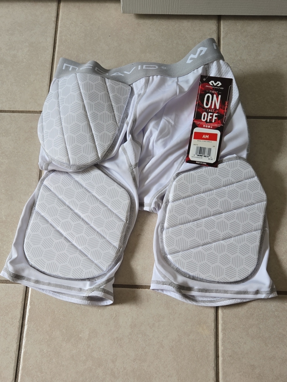 McDavid 5 Pad Girdle Football Shorts